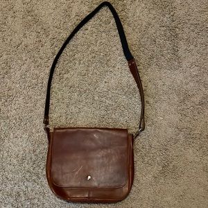 Handmade Genuine Leather Saddlebag Purse